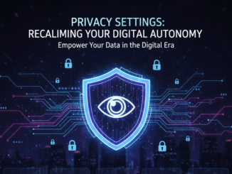 Adjusting privacy settings on a smartphone